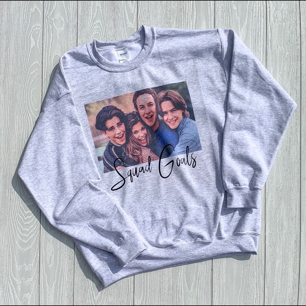 Boy meets girl sweatshirt